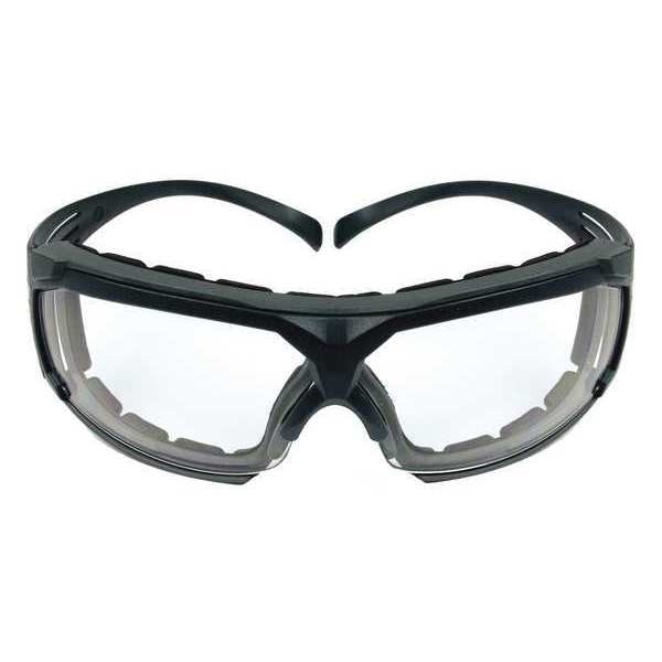 3M SecureFit 600, Safety Glasses Anti-Fog &  Anti-Scratch, Clear Lens, Half-Frame, Traditional - SF601SGAF-FM