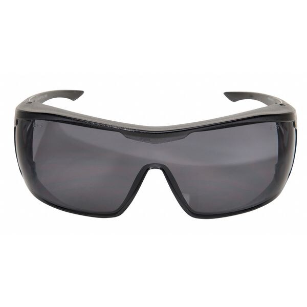 Edge Eyewear Ossa, Safety Glasses Anti-Scratch, Gray Lens, Full-Frame, OTG - XF116-L