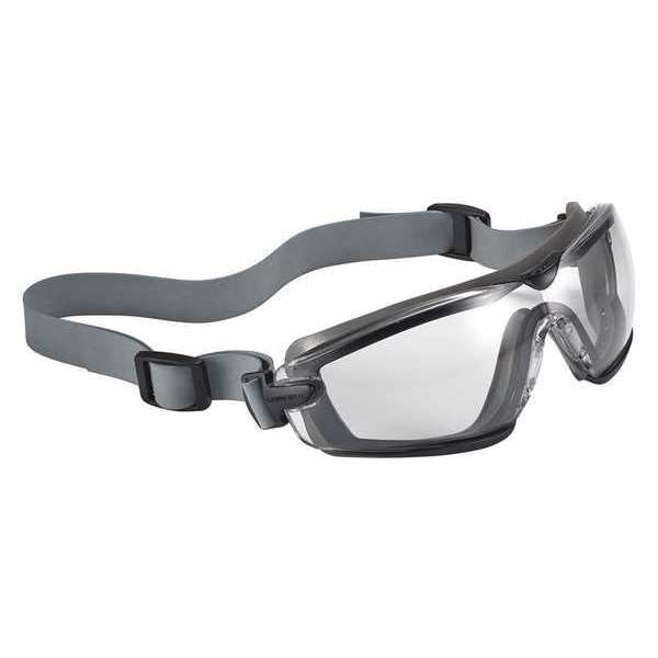 Bolle Safety Safety Goggles, Anti-Fog, Scratch-Resistant, Clear Lens, D5 ANSI/Dust Splash Rating, Universal - 40246