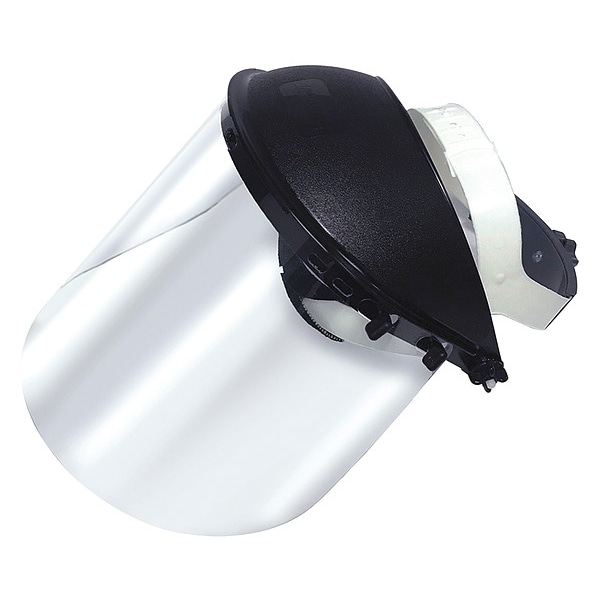Jackson Safety Faceshield Assembly, Clear Visor, Acetate, Ratchet Suspension, Uncoated Lens - 14955