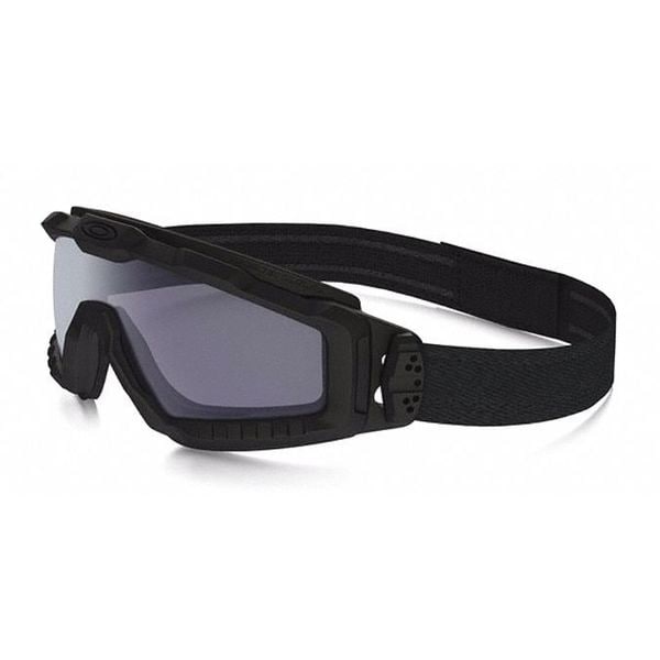 Oakley Halo, Safety Glasses Anti-Scratch, Gray Lens, Full-Frame, Wraparound - OO7065-01