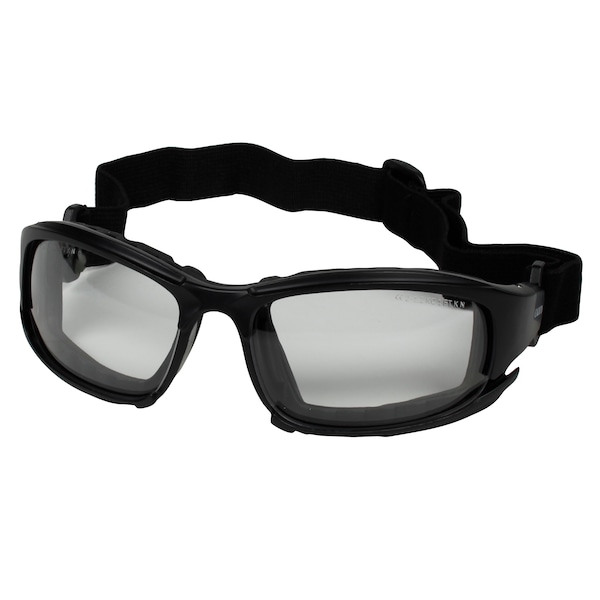Kleenguard V50 Calico, Safety Glasses Anti-Fog &  Anti-Scratch, Clear Lens, Full-Frame, Wraparound - 25672