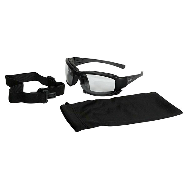 Kleenguard V50 Calico, Safety Glasses Anti-Fog &  Anti-Scratch, Clear Lens, Full-Frame, Wraparound - 25672