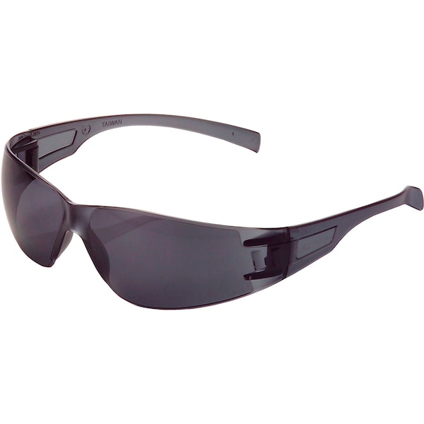 Global Industrial Frameless Safety Glasses, Anti-Fog, Smoke Lens - 708119SMAF