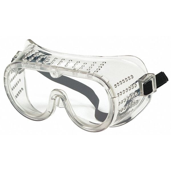 Mcr Safety Safety Goggle, Scratch-Resistant, Clear Lens, Not Rated for Dust or Splash ANSI/Dust Splash Rating - 2120