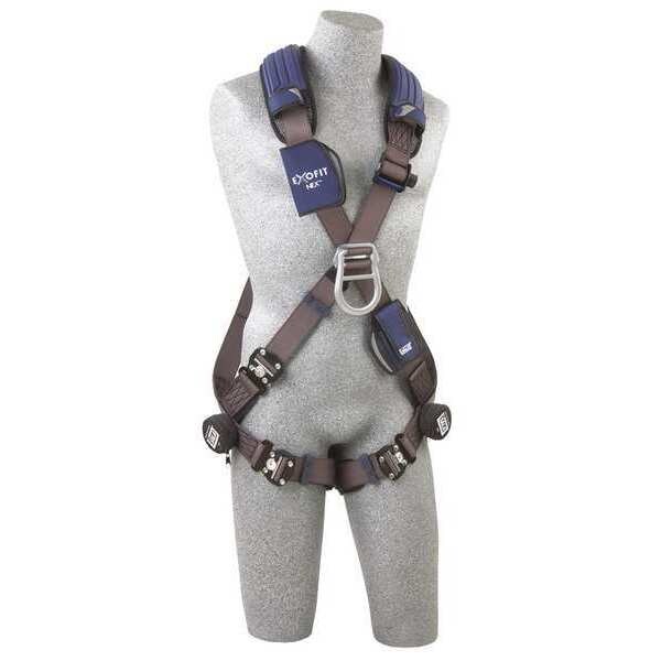 3M Dbi-Sala ExoFit NEX(TM) Full Body Harness, XL, 420 lb., Not Applicable Chest/ Quick-Connect Leg Buckles - 1113100