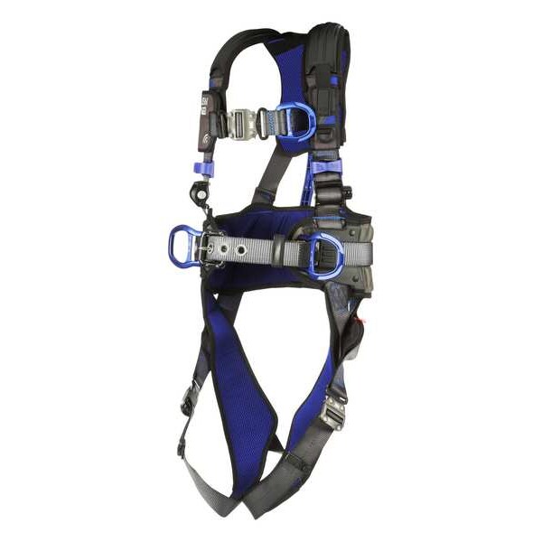 3M Dbi-Sala ExoFit(TM) X300 Fall Protection Harness, XL, 420 lb, Quick-Connect Chest/ Quick-Connect Leg Buckles - 1403106