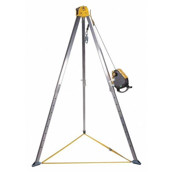 Msa Safety Workman CSE Kit, 50 ft Workman Rescuer, Stainless Steel Cable, Pulley, Carabiner ANSI version - 10163034
