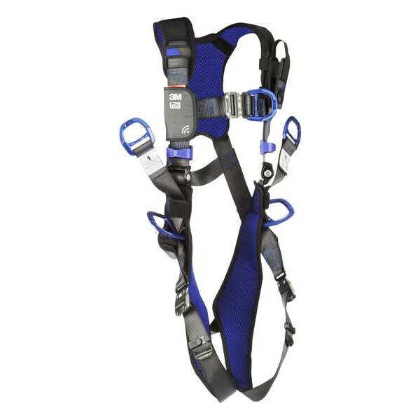 3M Dbi-Sala ExoFit(TM) X300 Fall Protection Harness, L, 420 lb, Quick-Connect Chest/ Quick-Connect Leg Buckles - 1113451