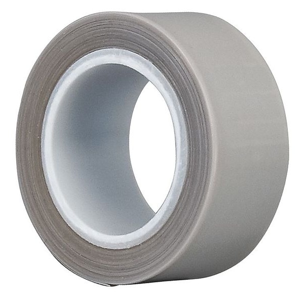 Cinta de película Tapecase, PTFE cortado a granel, Gris, 2 pulgadas x 5 yardas - 15D579