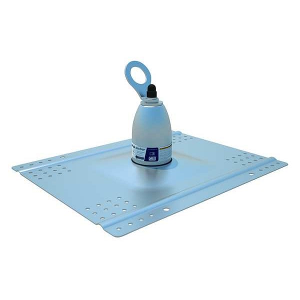3M Dbi-Sala Roof Top Anchor - For Metal, Concrete, Wood Roofs, Silver - 2100133