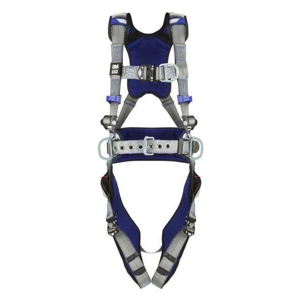 3M Dbi-Sala ExoFit(TM) X200 Fall Protection Harness, XL, 420 lb, Quick-Connect Chest/ Quick-Connect Leg Buckles - 1402113