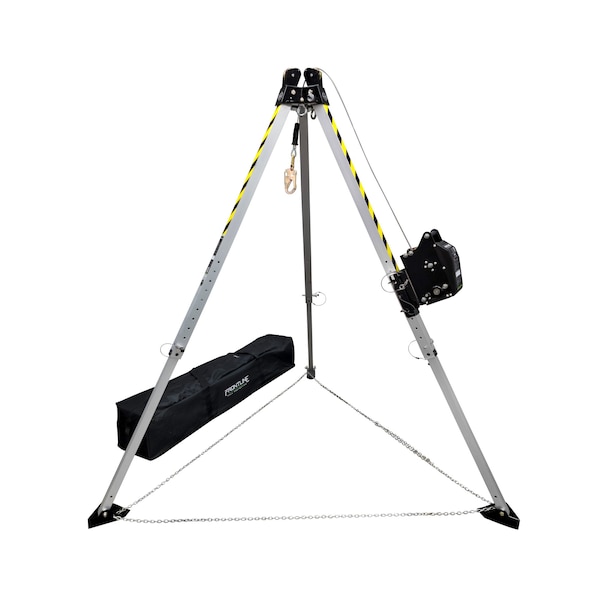 Frontline MEGApod Confined Space Kit 7' Aluminum Tripod with 60' Winch - TAN07RU