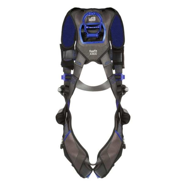 3M Dbi-Sala ExoFit(TM) X300 Fall Protection Harness, M, 420 lb, Quick-Connect Chest/ Quick-Connect Leg Buckles - 1113034