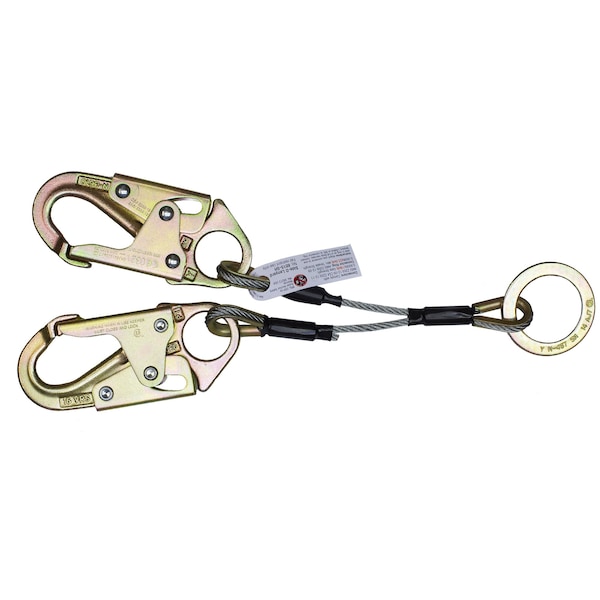Super Anchor Safety 2-D Lanyard + 2 Snaphooks - 6515-SH