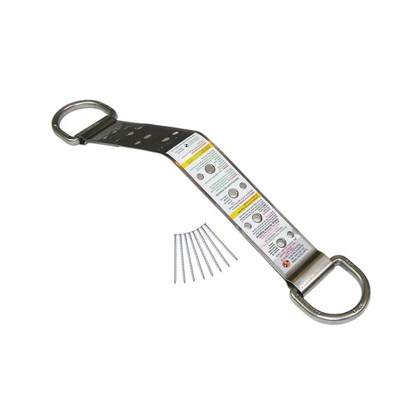 Super Anchor Safety Retro-Fit RETAIL 20ga. 430sst w/Forged 304sst D-ring.  Single Hole Size - 2815-S