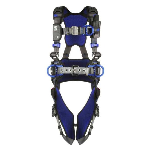 3M Dbi-Sala ExoFit(TM) X300 Fall Protection Harness, M, 420 lb, Quick-Connect Chest/ Quick-Connect Leg Buckles - 1113154