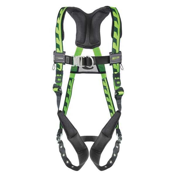 Honeywell Miller AirCore(TM) Full Body Harness, L/XL, 400 lb., Quick-Connect Chest/ Tongue Leg Buckles - ACF-TBUG