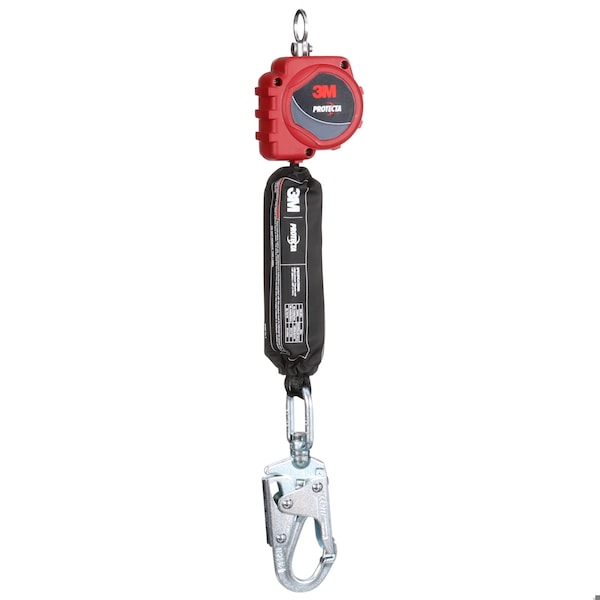 3M Protecta Self-Retracting Lifeline, 310 lb Weight Capacity, Red - 3100504