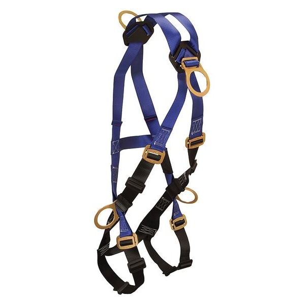 Condor Condor Full Body Harness, XL/2XL, 425 lb., Mating Chest/ Mating Leg Buckles - 30HG91