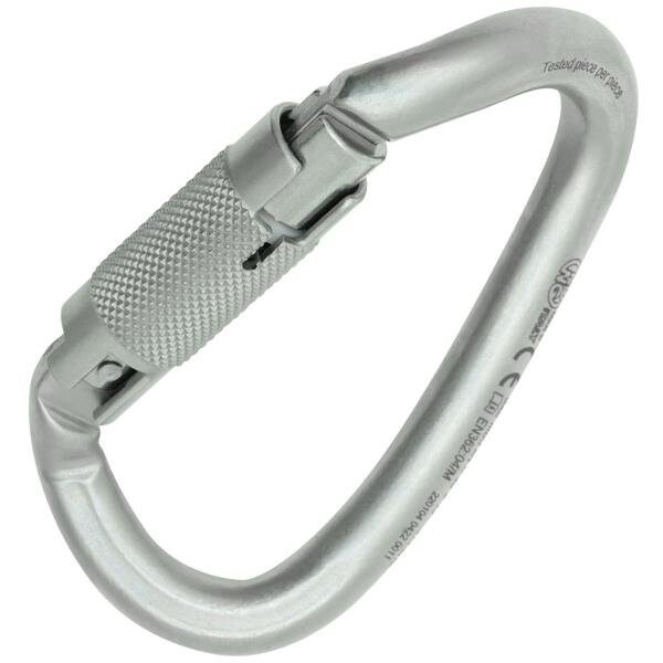 Kong Usa Oval, 108 mm Length, 19 mm Gate Opening, Carbon steel, Lunar White - 414LN0999KK