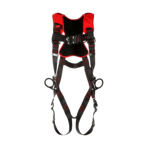 3M Protecta Protecta(R) Full Body Harness, M/L, 420 lb., Quick-Connect Chest/ Quick-Connect Leg Buckles - 1161443M