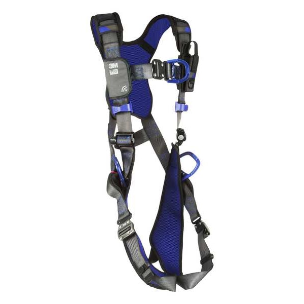 3M Dbi-Sala ExoFit(TM) X300 Fall Protection Harness, L, 420 lb, Quick-Connect Chest/ Quick-Connect Leg Buckles - 1113212