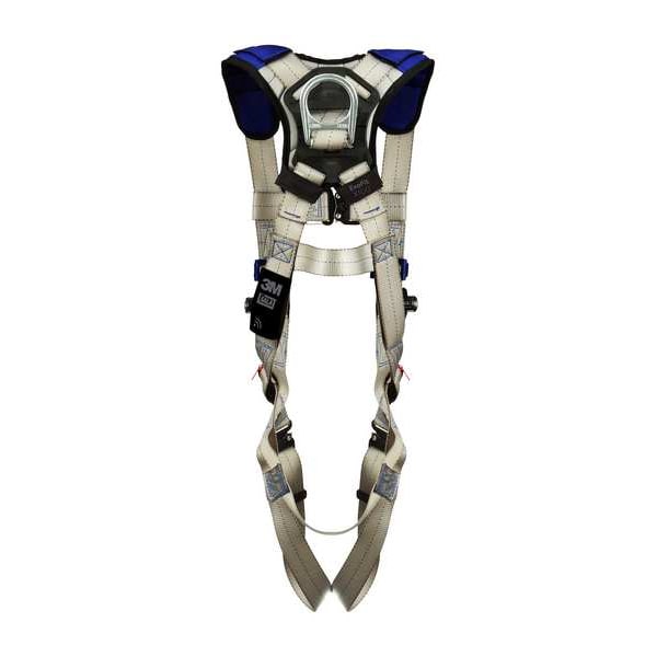 3M Dbi-Sala ExoFit(TM) X100 Fall Protection Harness, L, 420 lb, Quick-Connect Chest/ Quick-Connect Leg Buckles - 1401027