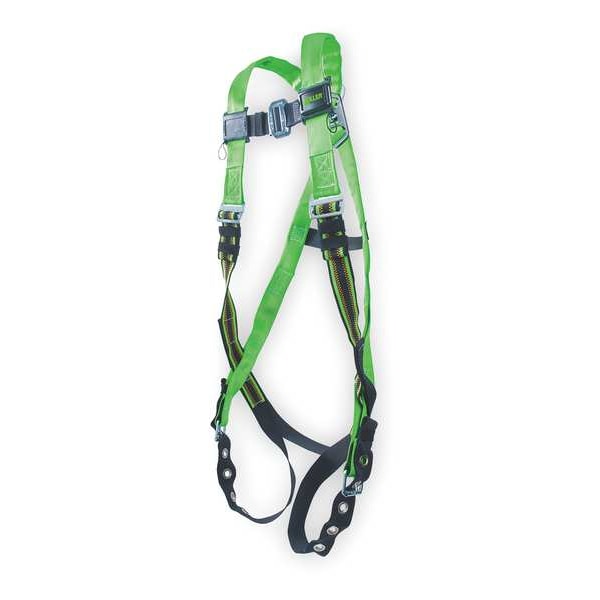 Honeywell Miller Duraflex Python(R) Full Body Harness, S/M, 400 lb., Mating Chest/ Tongue Leg Buckles, Back D-Ring - P950-4/S/MGN