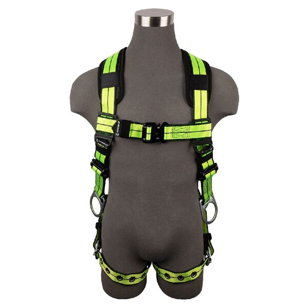 Safewaze PRO+ Full Body Harness: 3D, QC Chest, TB Legs - FS-FLEX285