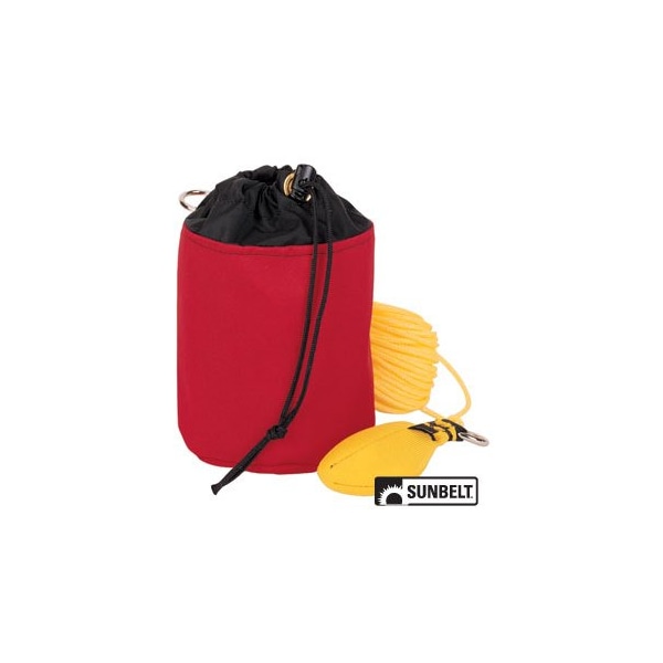 A & I Products THROWLINE BAG-4"X6"-150'-RED 8.25" x0.5" x7.75" - A-B1AB0807140