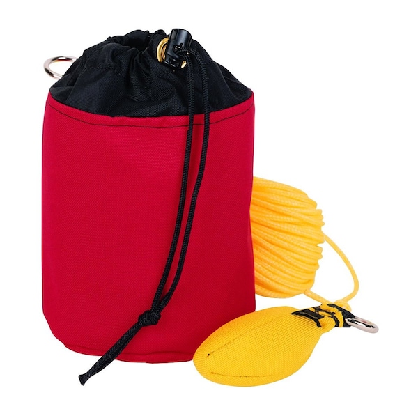 A & I Products THROWLINE BAG-4"X6"-150'-RED 8.25" x0.5" x7.75" - A-B1AB0807140