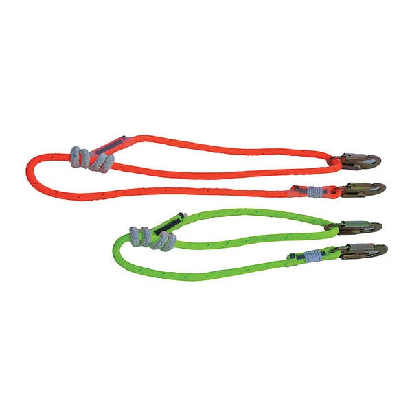All Gear Adjustable Lanyard, 4 ft., Neon Orange - AGDBC12AL-4-8