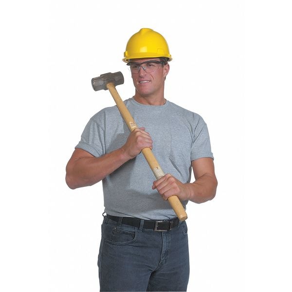 Msa Safety V-Gard Full Brim Hard Hat, Slotted, Type 1, Class E, Fas-Trac Ratchet Suspension, White - 475369