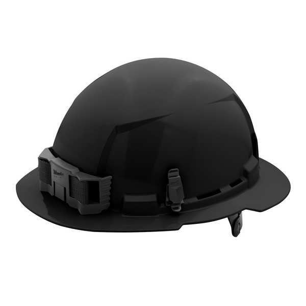 Milwaukee Tool BOLT Black Full Brim Hard Hat w/6pt Ratcheting Suspension - Type 1, Class E - 48-73-1131