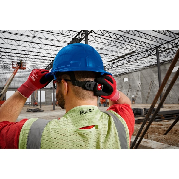 Milwaukee Tool BOLT Black Full Brim Hard Hat w/6pt Ratcheting Suspension - Type 1, Class E - 48-73-1131