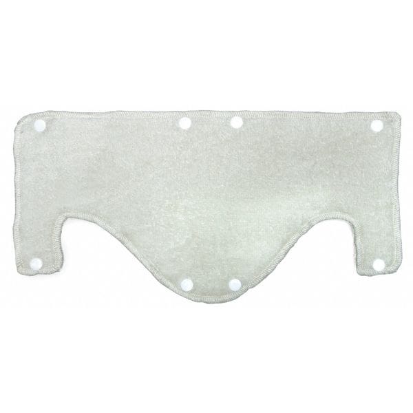 Msa Safety Hard Hat Sweatband, Terrycloth, Tan, Snap-On Style - 10068890