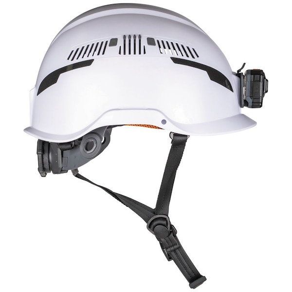 Klein Tools Safety Helmet, Shell: PC/ABS and EPS, Suspension: PC/ABS and HDPE, White - 60526