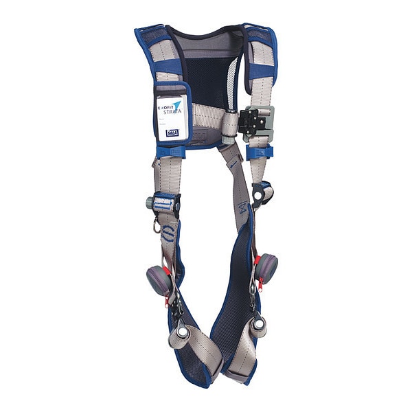 3M Dbi-Sala ExoFit STRATA(TM) Full Body Harness, S, 420 lb., Quick-Connect Chest/ Quick-Connect Leg Buckles - 1112475