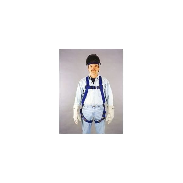 Honeywell Miller Full Body Harness, Universal, 400 lb., Front, Side D-Ring - 650KFD-7/UBL
