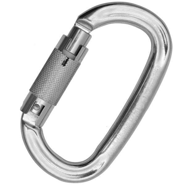 Kong Usa Oval, 110 mm Length, 21 mm Gate Opening, Aluminum Alloy, polished - 712LM0PPPKK