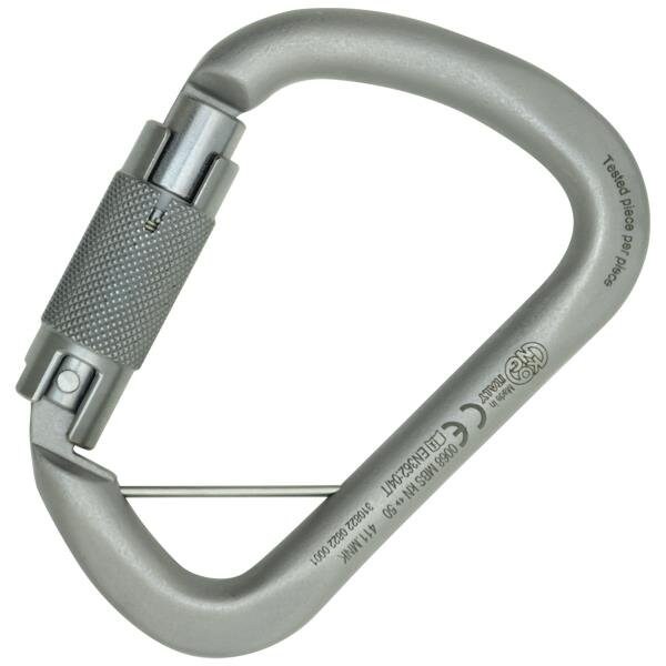 Kong Usa Asymmetric, 114 mm Length, 25 mm Gate Opening, Carbon steel, Lunar White - 411MNK999KK