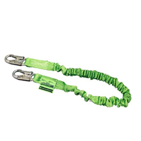 Fast Fans 493-216M-Z7-6FTGN 6 ft. Stretchable Web Lanyard With 2 Locking Snap Hook - FA3109870
