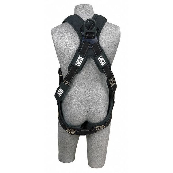 3M Dbi-Sala ExoFit(TM) XP Arc Flash Full Body Harness, M, 310 lb., Friction / Pass-Through Chest/ Back D-Ring - 1110890
