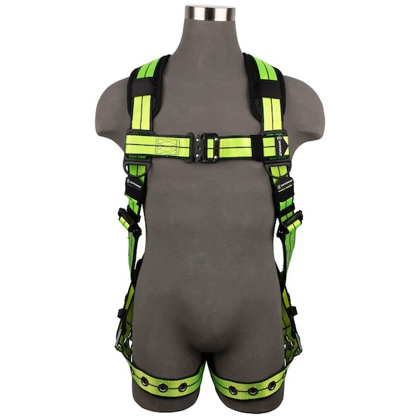 Safewaze PRO+ Full Body Harness 1D, QC Chest, TB Legs  XS - FS-FLEX185-XS