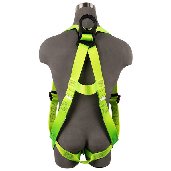 Safewaze Arc Flash Full Body Harness DE 1D, DE MB Torso, DE QC Chest/Legs  XS - SW77225-UT3QC-XS