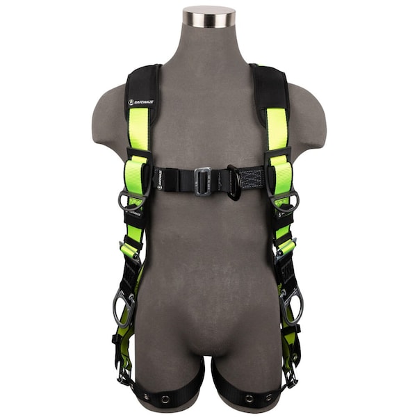 Safewaze PRO Full Body Harness 3D, MB Chest, FD, TB Legs  S/M - 019-1063