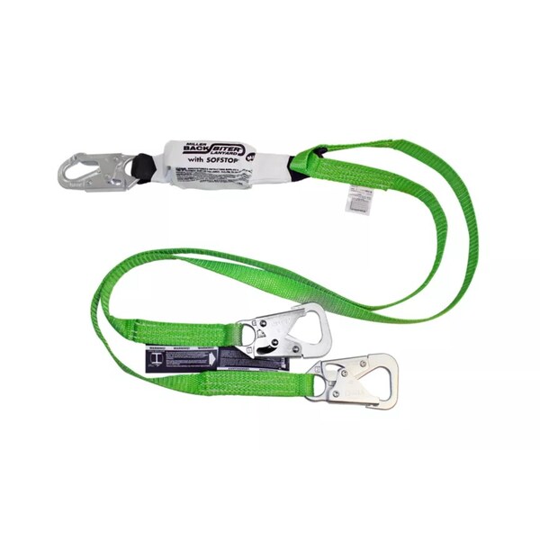Honeywell Miller Two-Legged 6 ft.L Cordura Web Lanyard - 980B/6FTGN