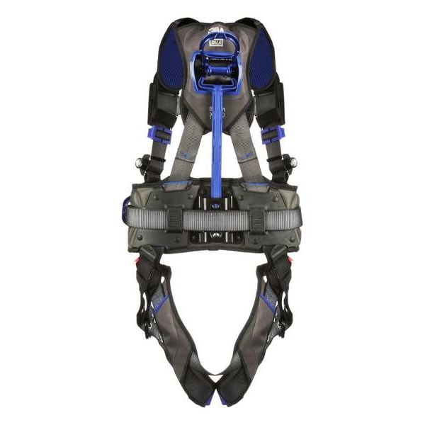 3M Dbi-Sala ExoFit(TM) X300 Fall Protection Harness, S, 420 lb, Quick-Connect Chest/ Tongue Leg Buckles - 1403088