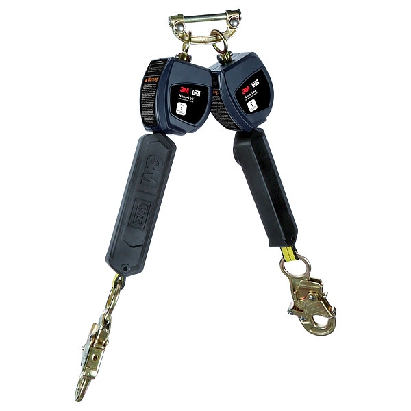 3M Dbi-Sala PersonalSelfRetractLifeline, 6 ft L, 2Legs - 3100550